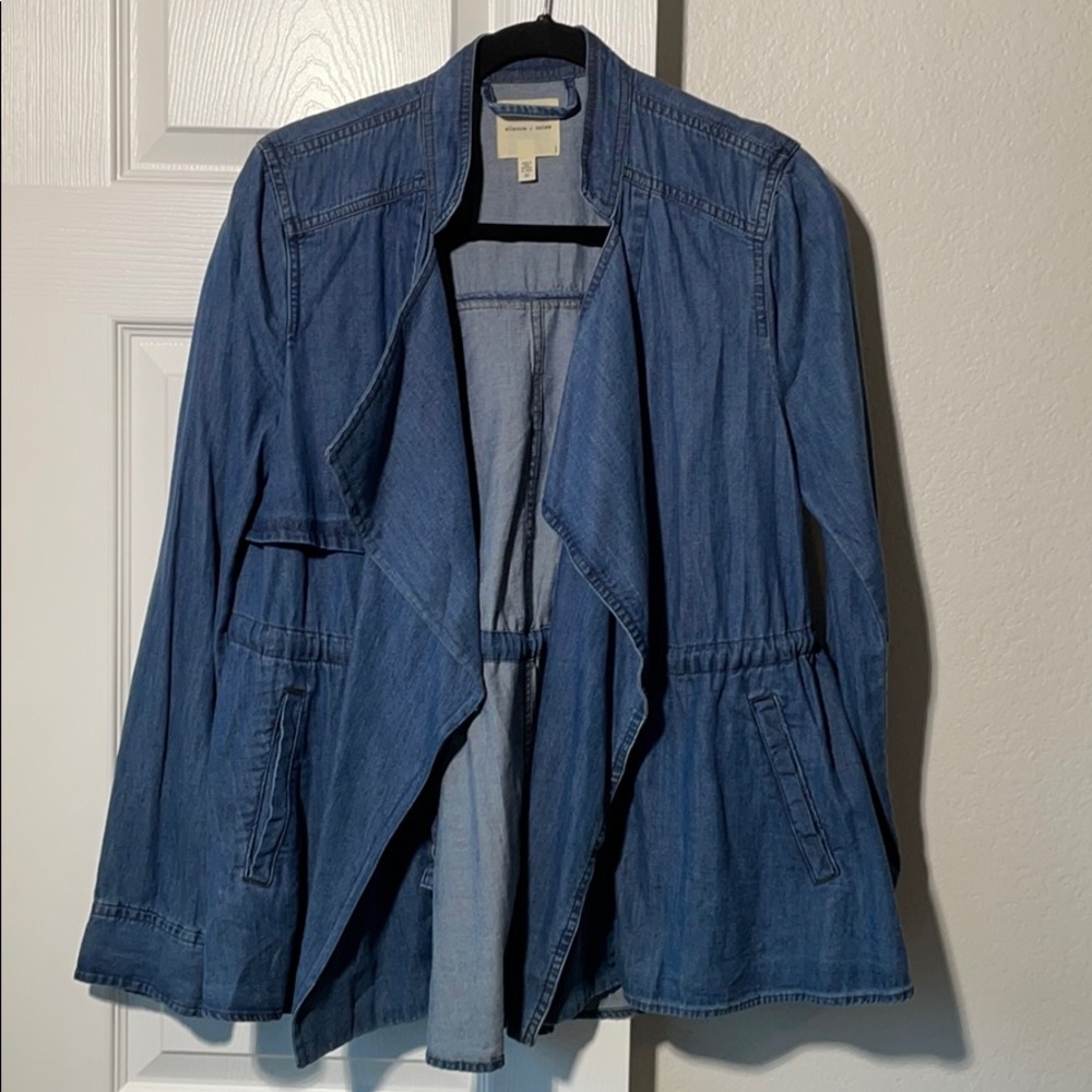 Silence and noise kirra chambray swing trench